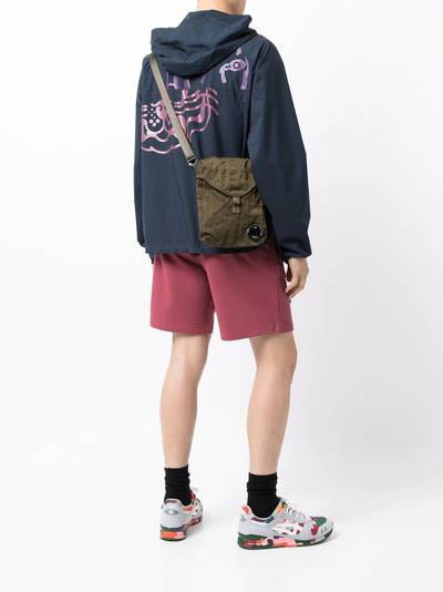 KENZO Tiger-print hooded jacket outlook