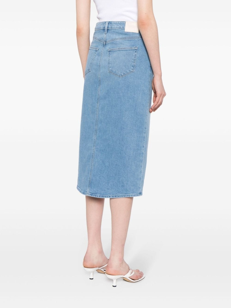 Angela denim midi skirt 4