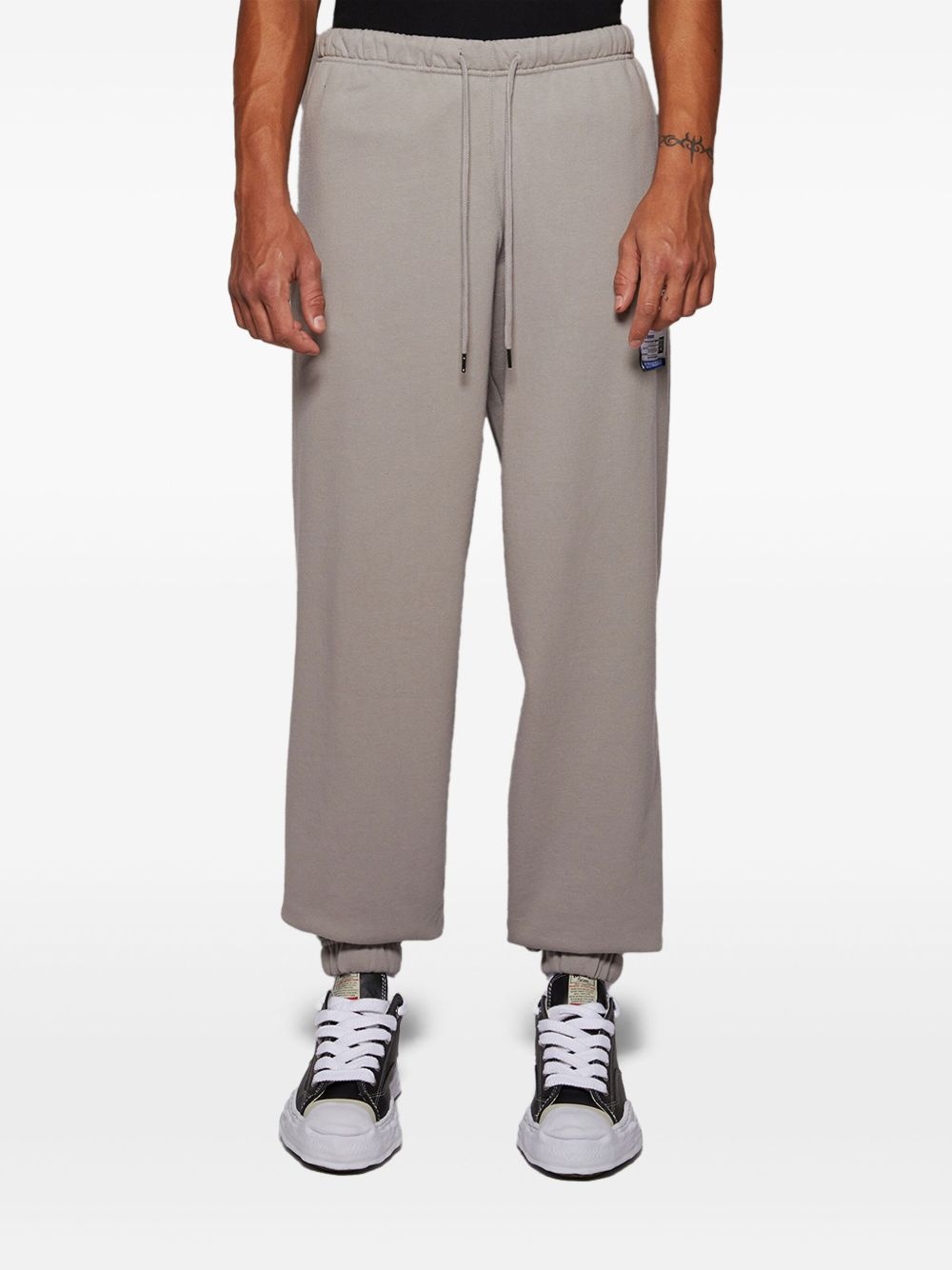 logo-appliqué track pants - 3