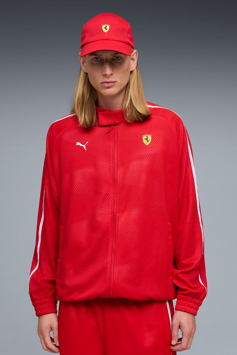 PUMA Scuderia Ferrari Men's T7 Oversized Track Jacket outlook