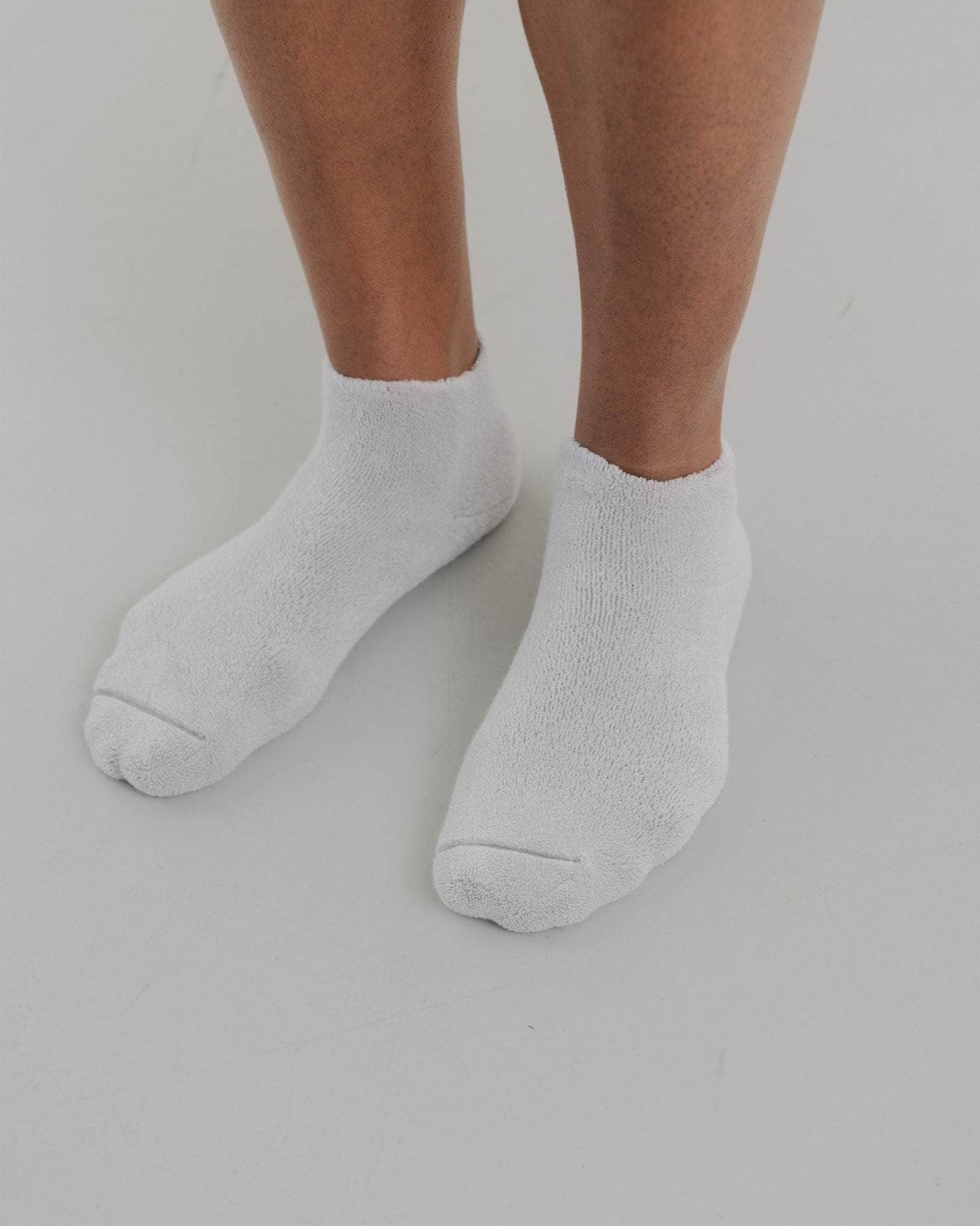 Buckle Ankle Socks - Textured Organic Cotton - 3