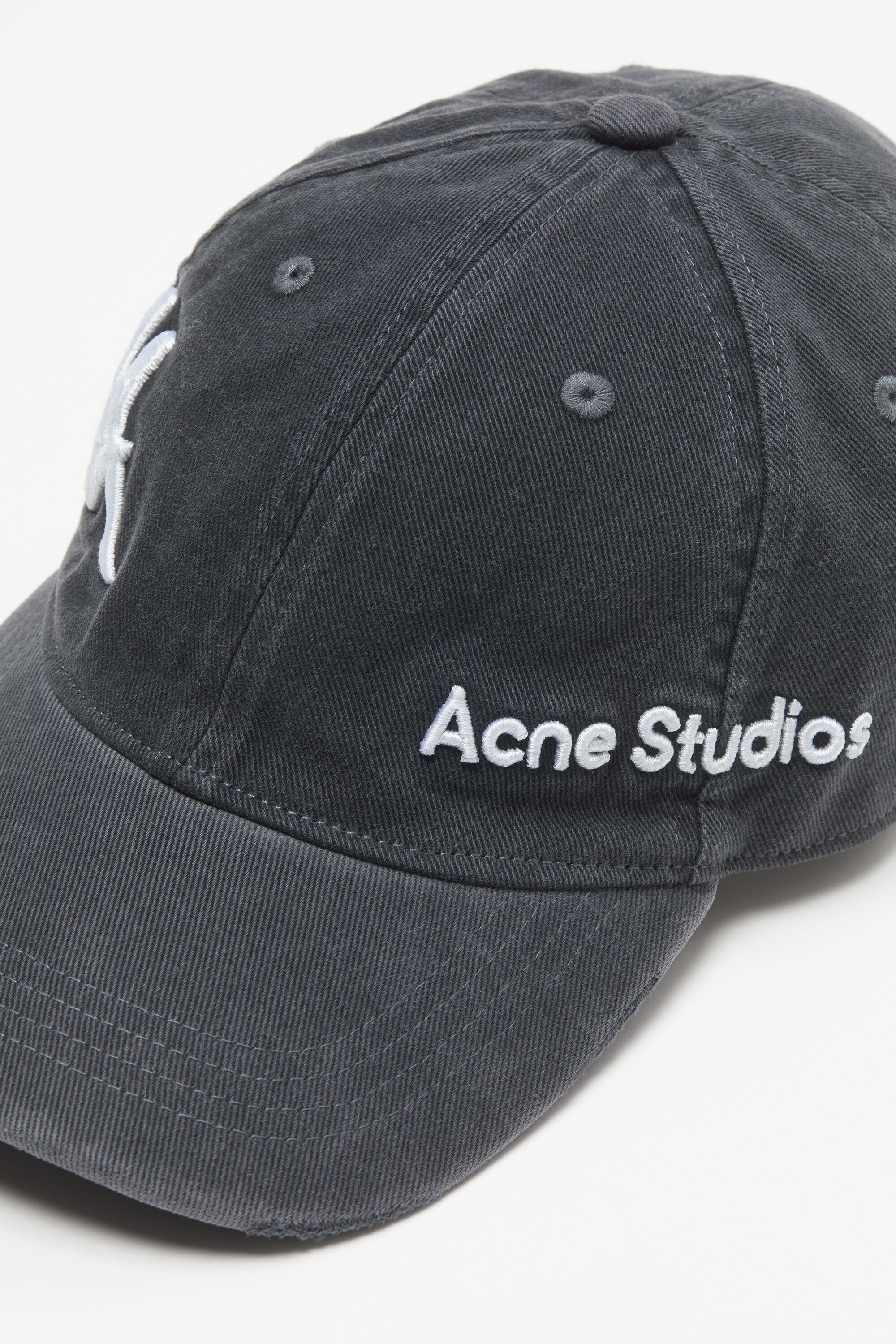 Twill logo cap - Acne Studios x Kappa - Black - 5