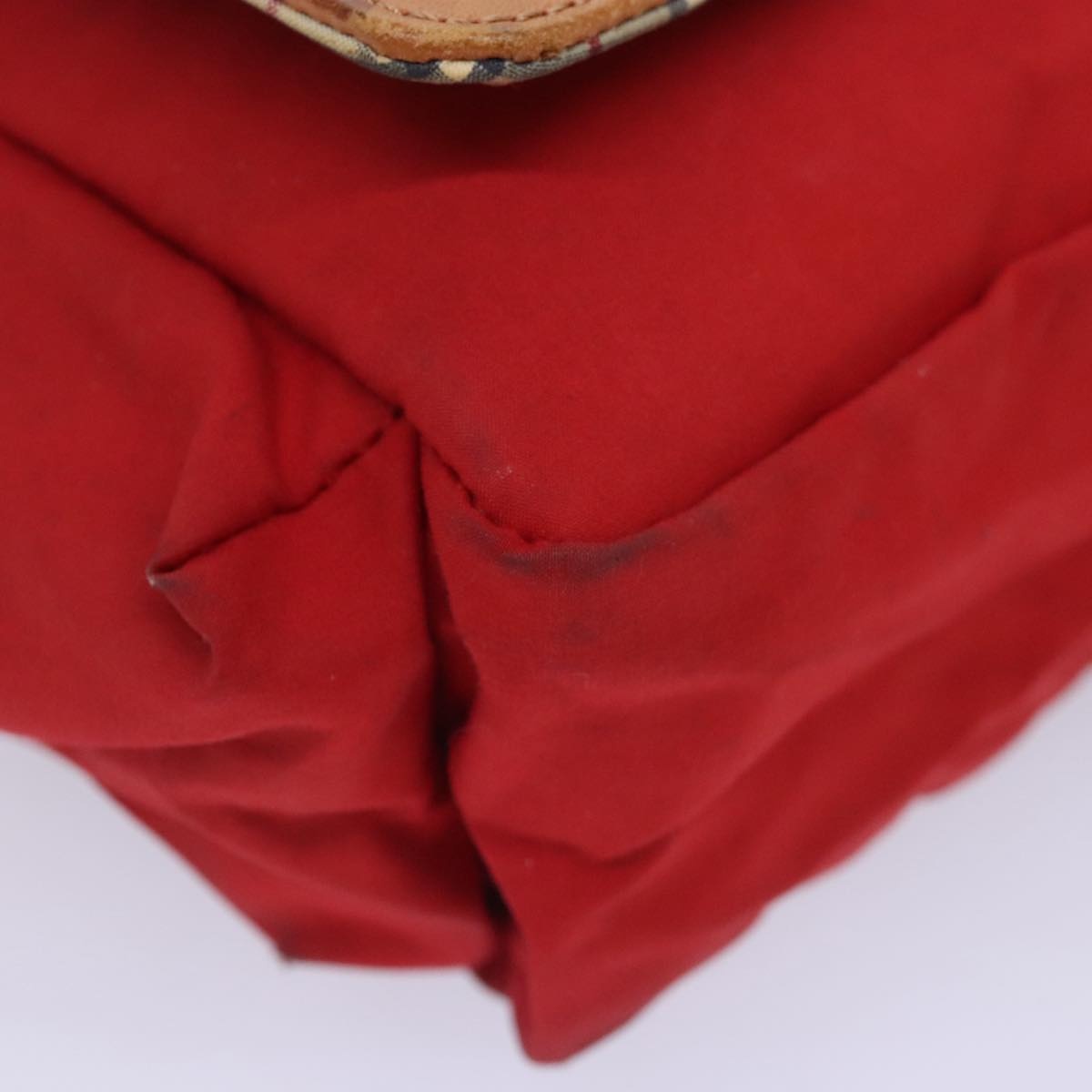 Burberry Shoulder Bag Nylon Red - 11