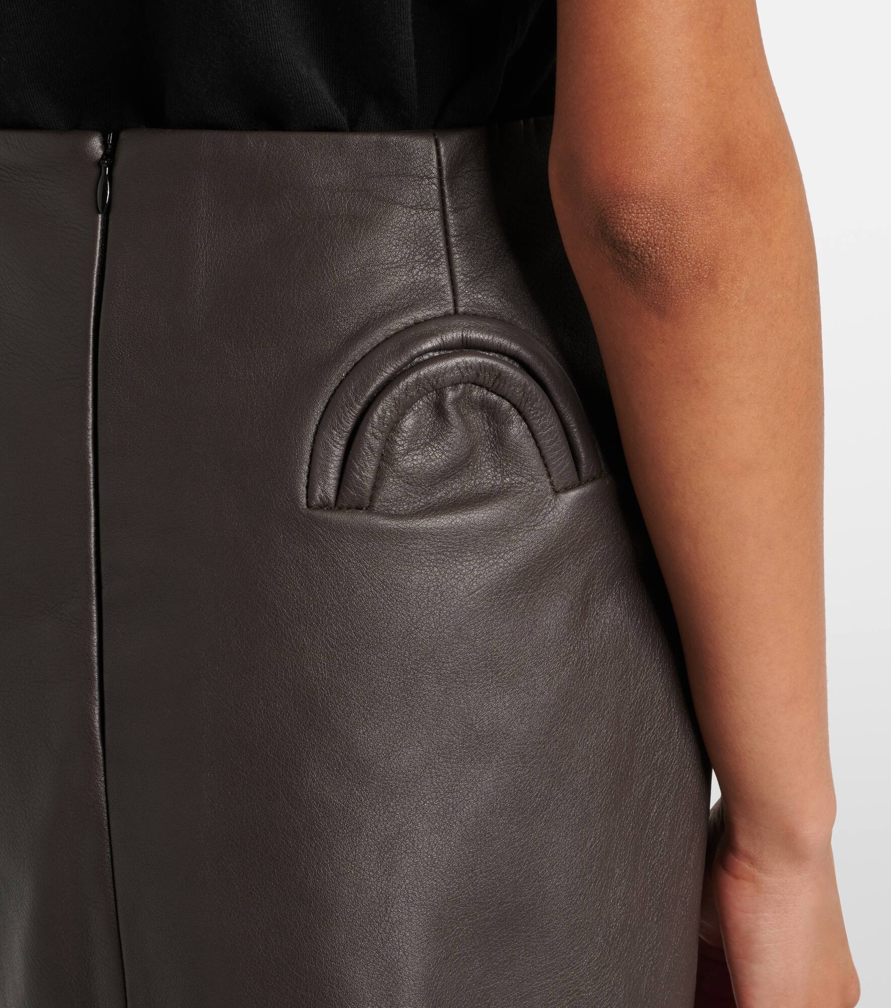 Coci leather miniskirt - 4