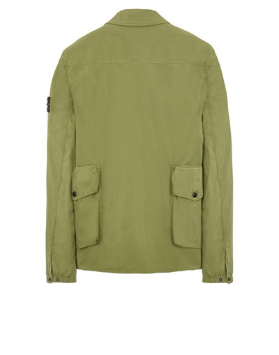 Stone Island 10203 STRETCH COTTON TELA 'PARACADUTE'_ GARMENT DYED OLIVE GREEN outlook