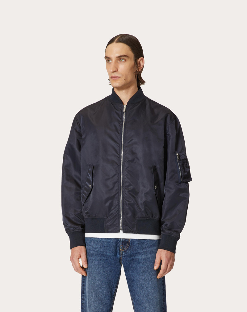 NYLON BOMBER WITH VALENTINO NEON UNIVERSE PRINT 3