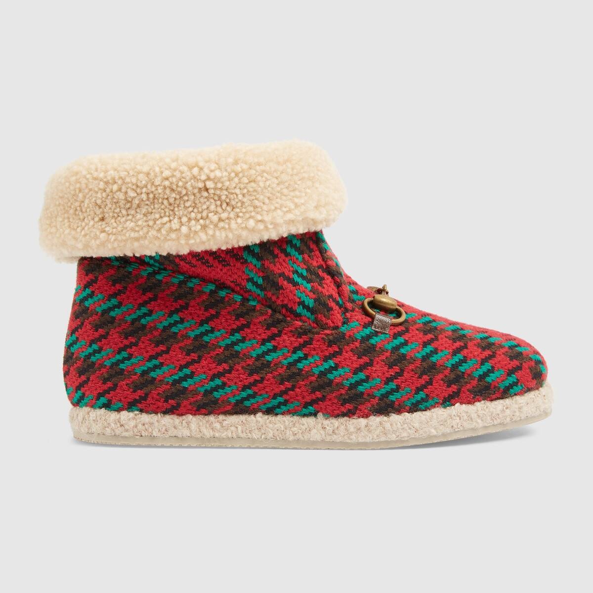 Women's Houndstooth ankle boot - 1