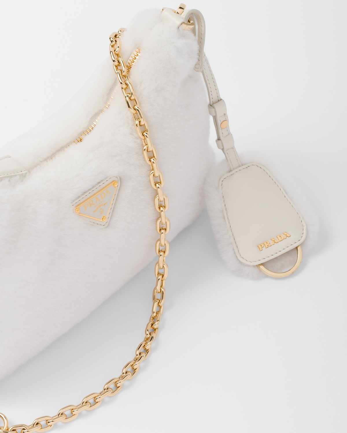 Shearling mini-bag - 6
