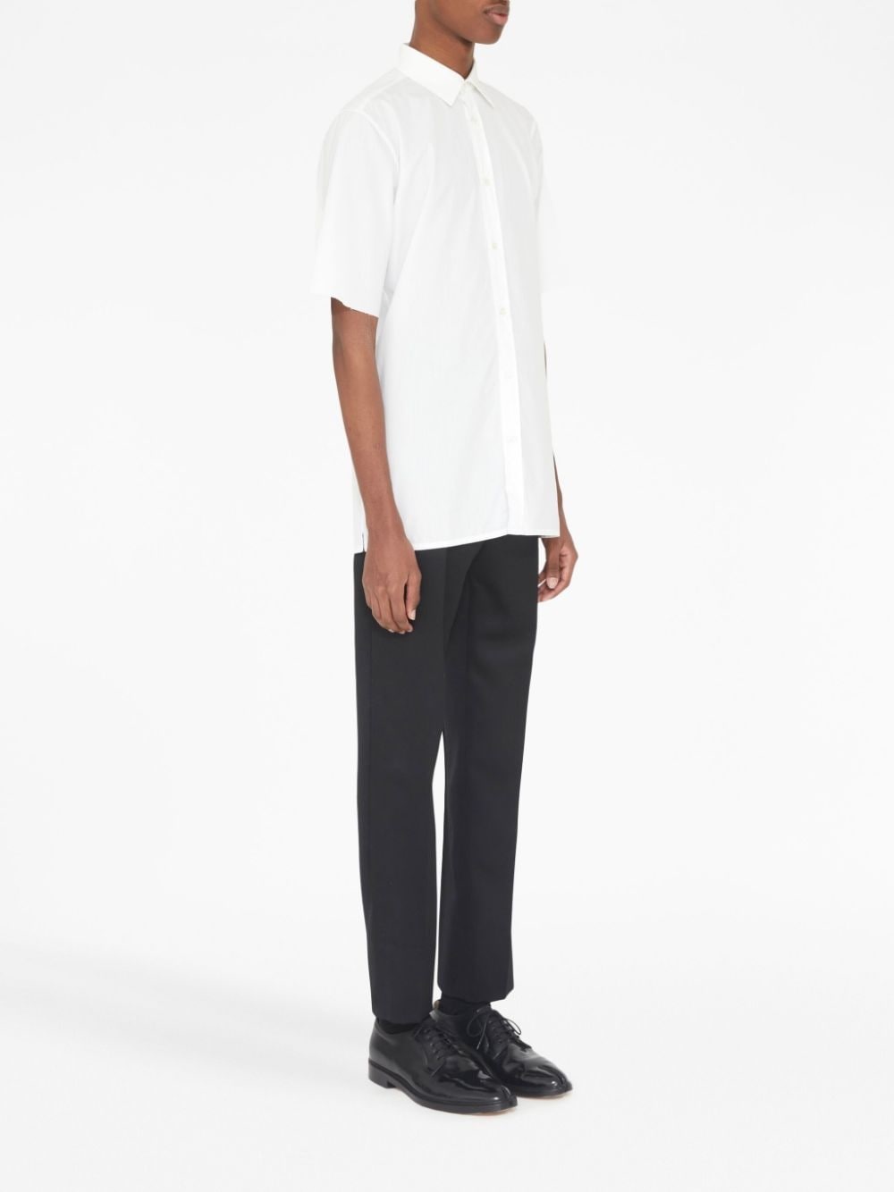 short-sleeved button-up shirt - 3