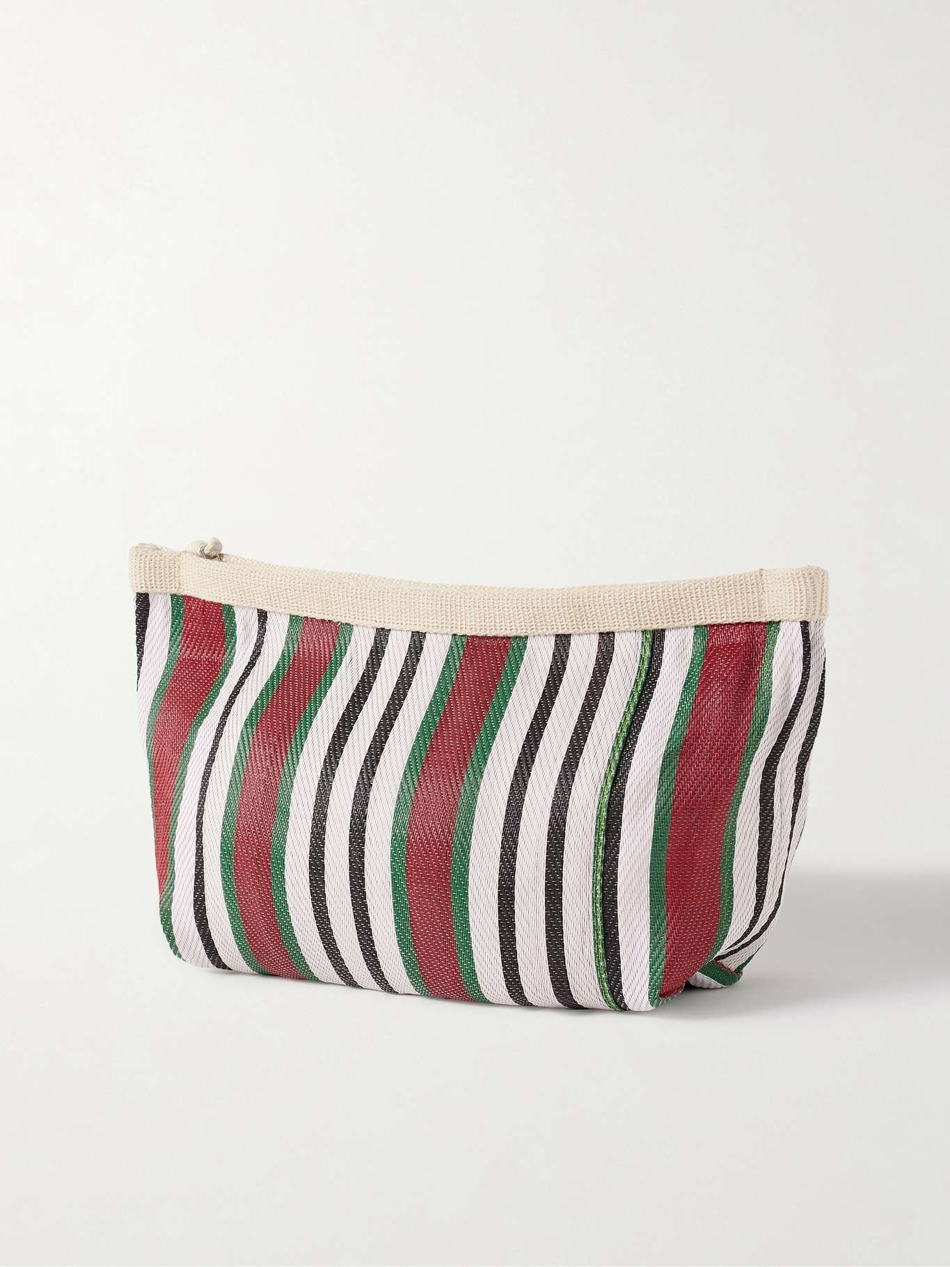 Powden striped nylon pouch - 3