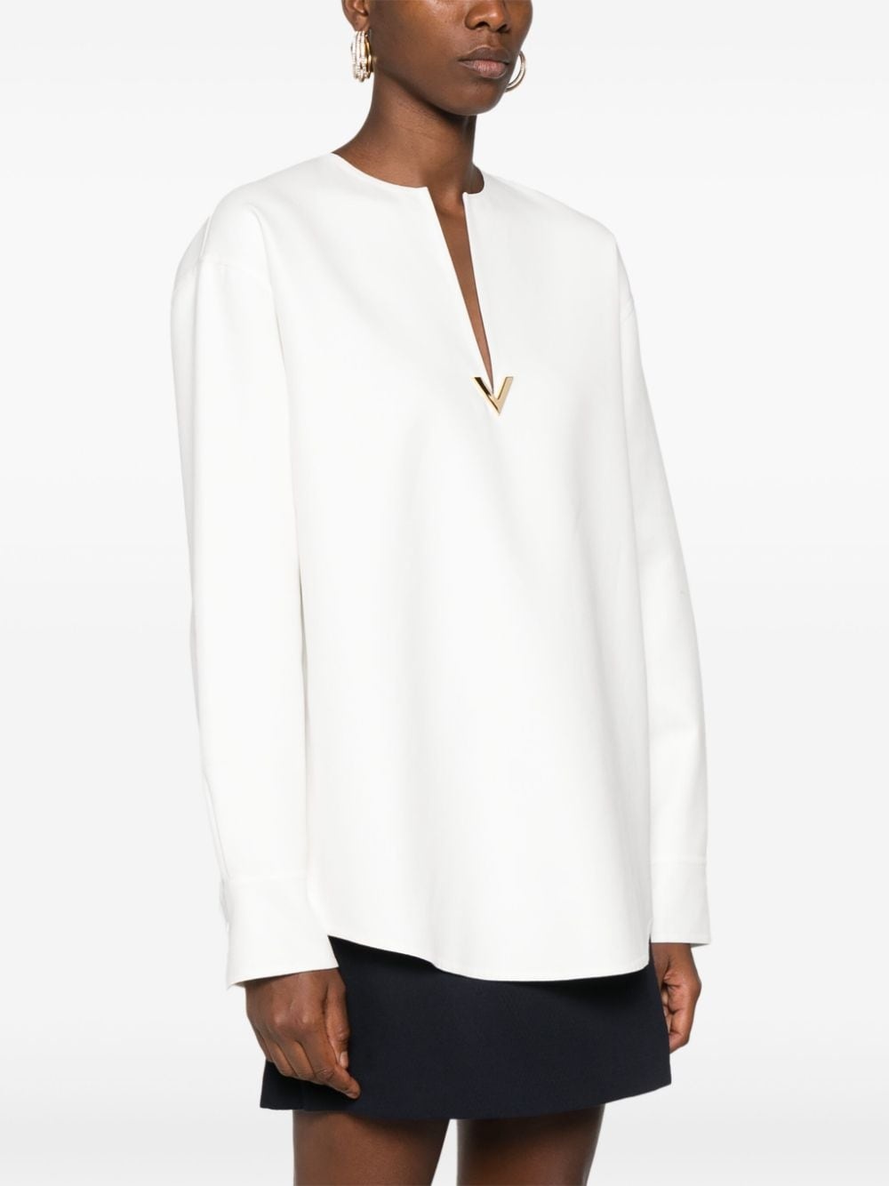 VGold-embellished top - 3