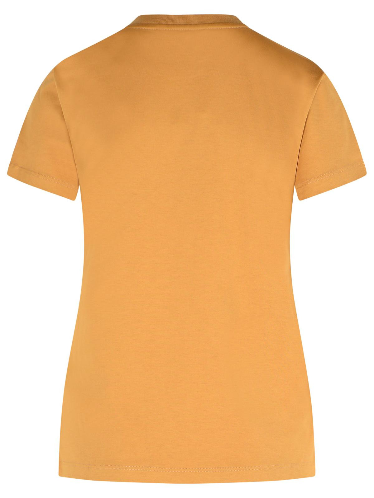 Max Mara 'Papaia' Camel Cotton T-Shirt Women - 3