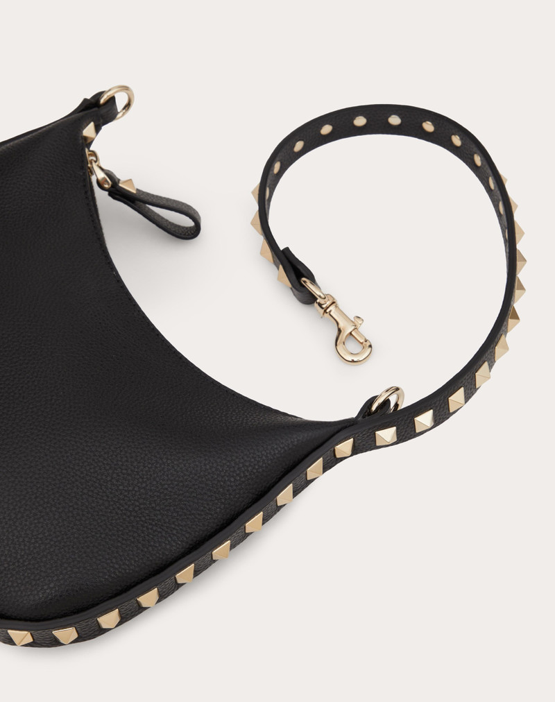 MINI ROCKSTUD HOBO BAG IN GRAINY CALFSKIN 8