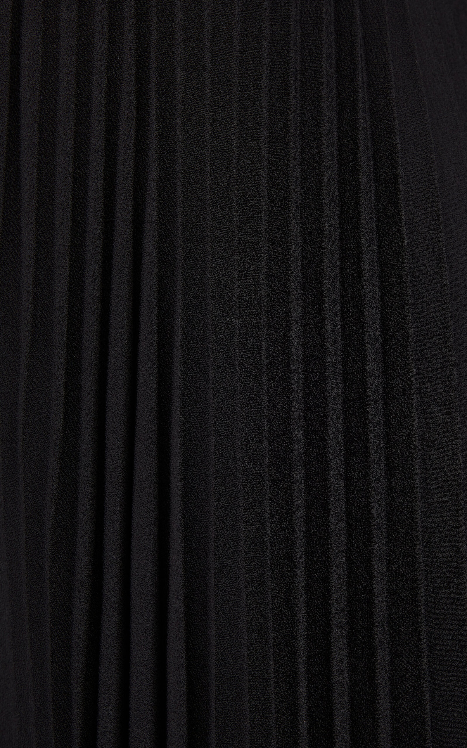 Pleated Tech-Crepe Dress black - 5