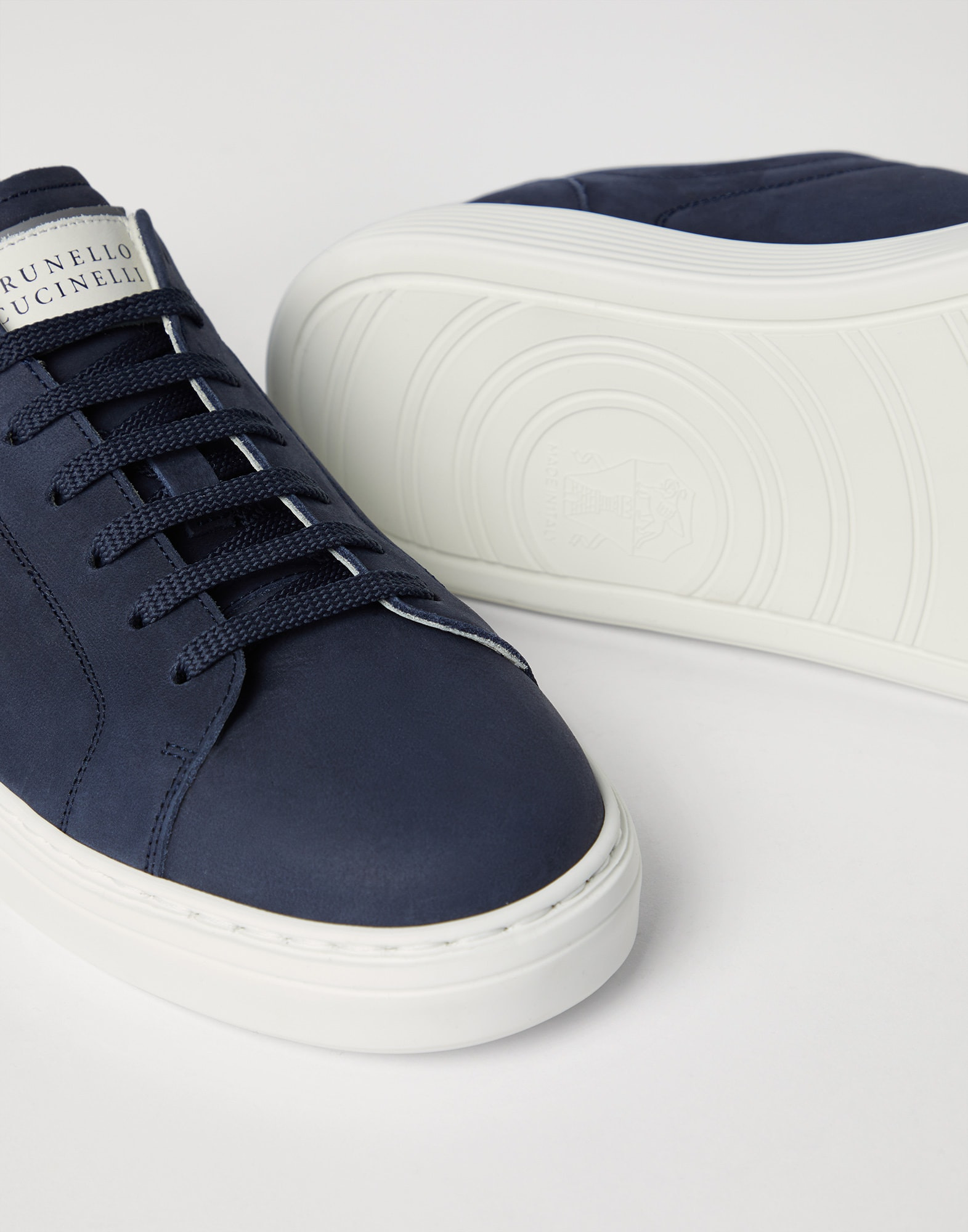 Nubuck calfskin sneakers - 3