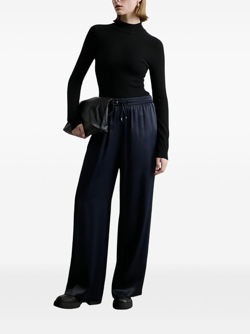 BOSS elastic-waist straight trousers outlook