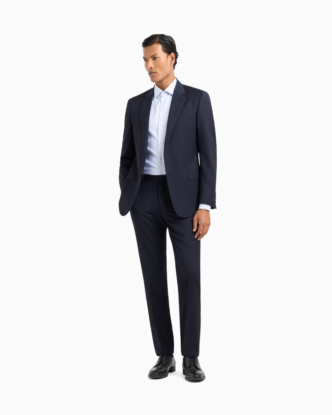 Regular-fit shirt made from micro-woven cotton - 2