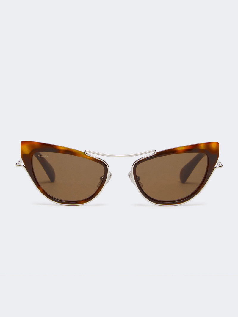 PAVIDI Cat-eye sunglasses - TAWNY BRONZE BROWN 1