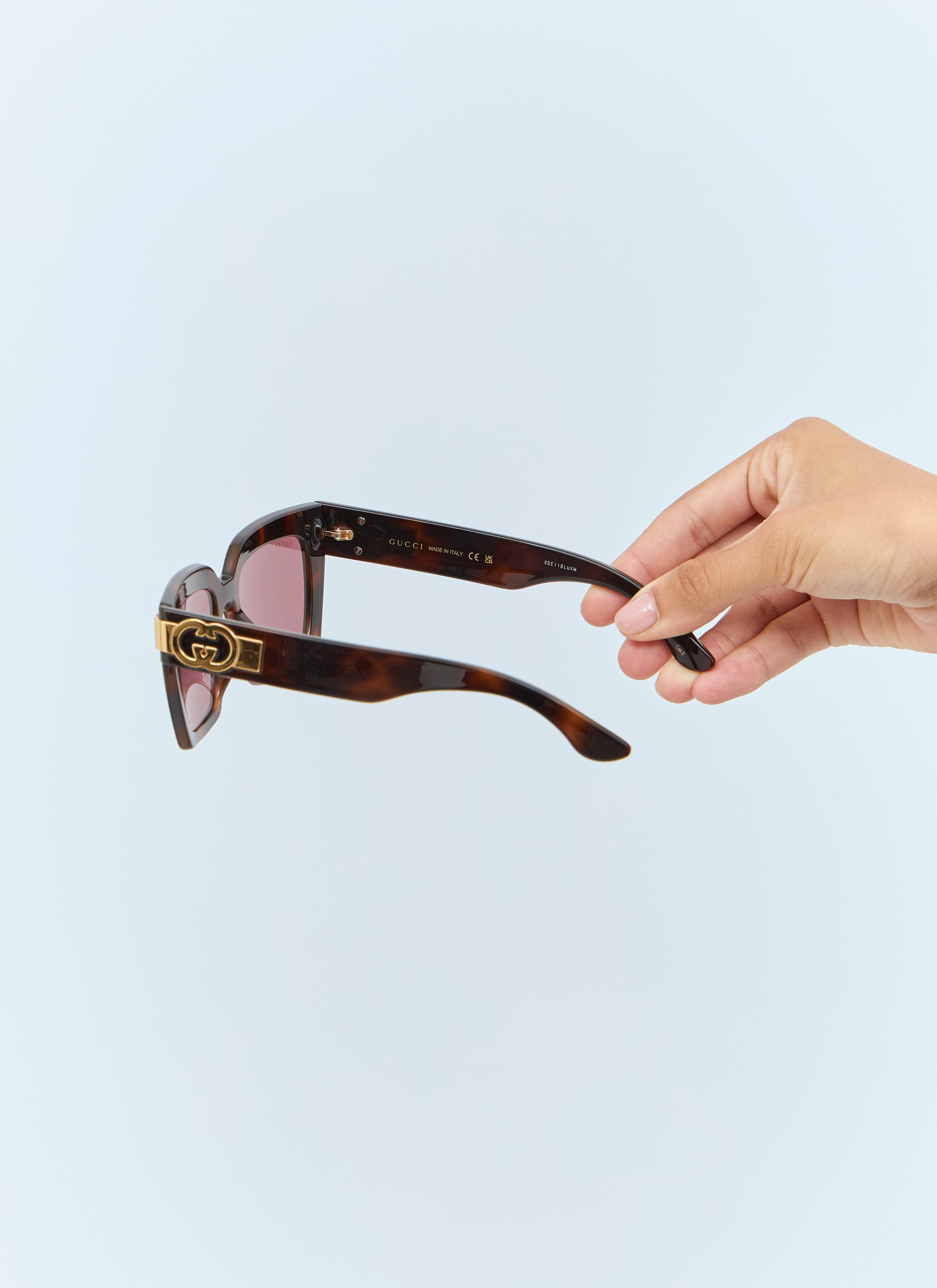 Gucci Women Cat-Eye Frame Sunglasses - 5