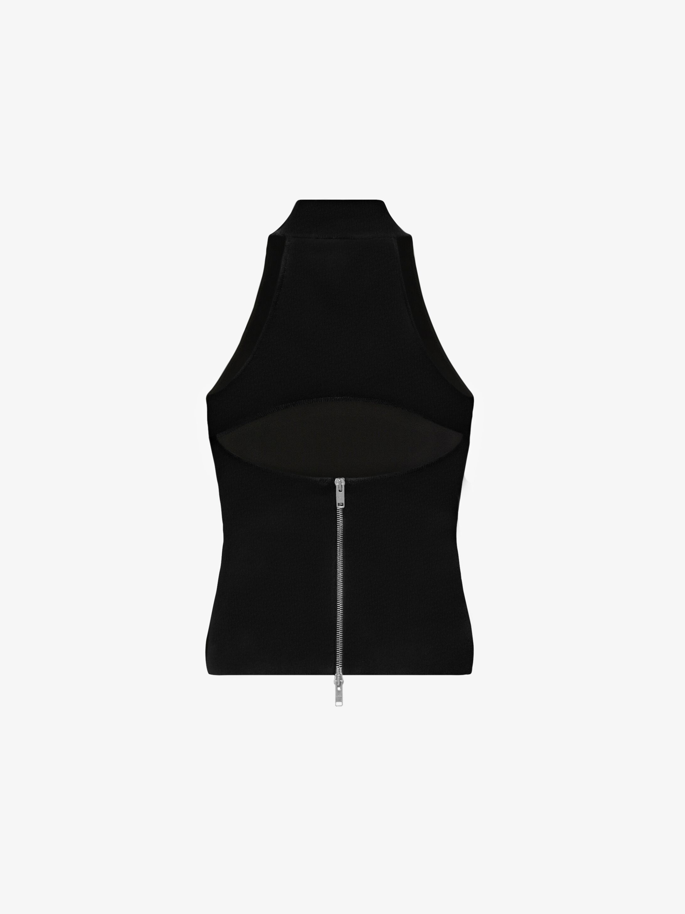 TOP IN KNIT WITH GRAPHIC BACK - 2