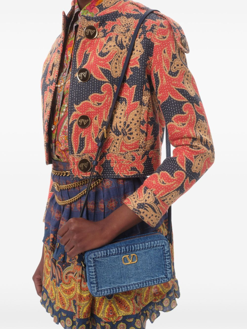 mini Alltime denim shoulder bag - 3