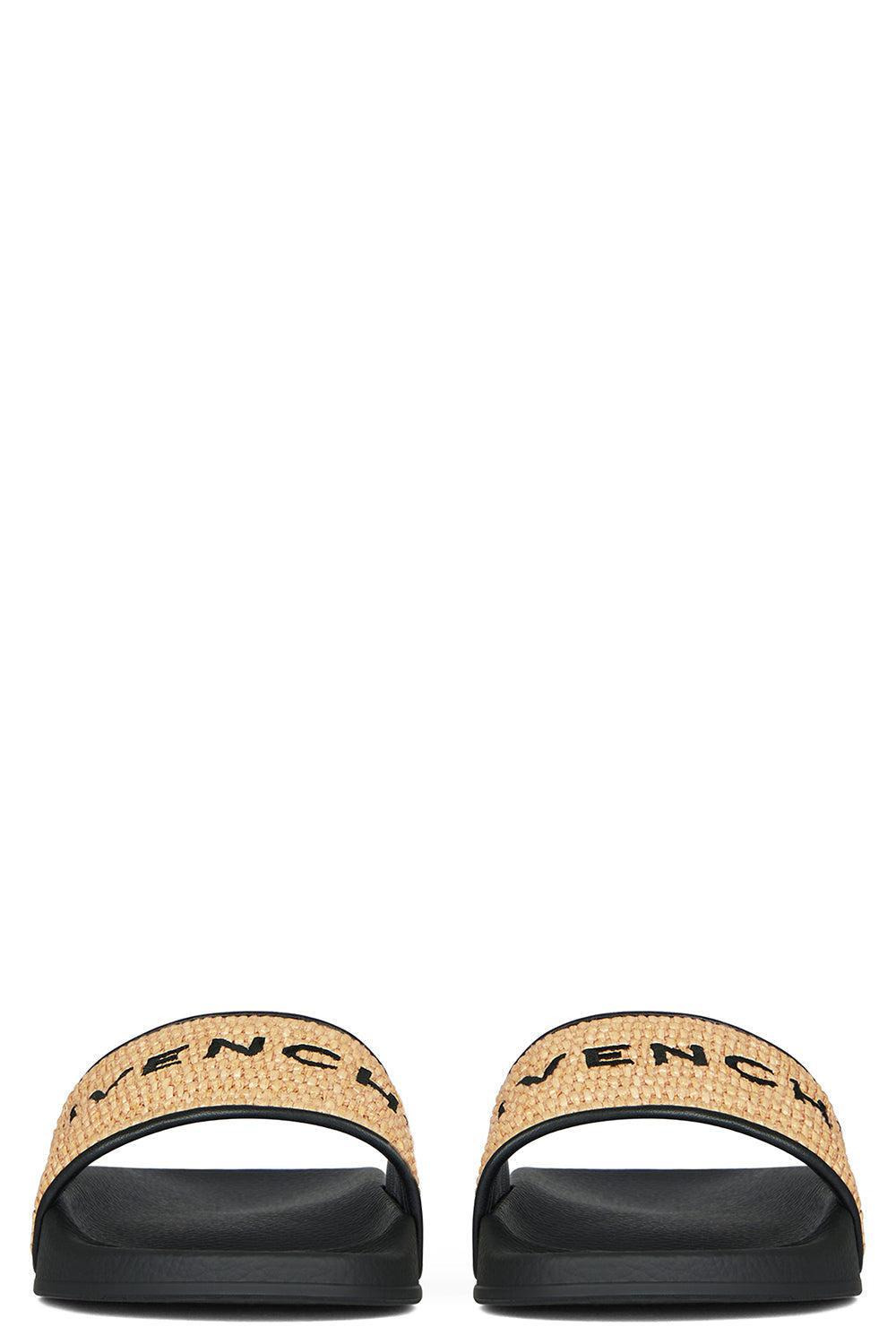 Flat Slides - Raffia - 6