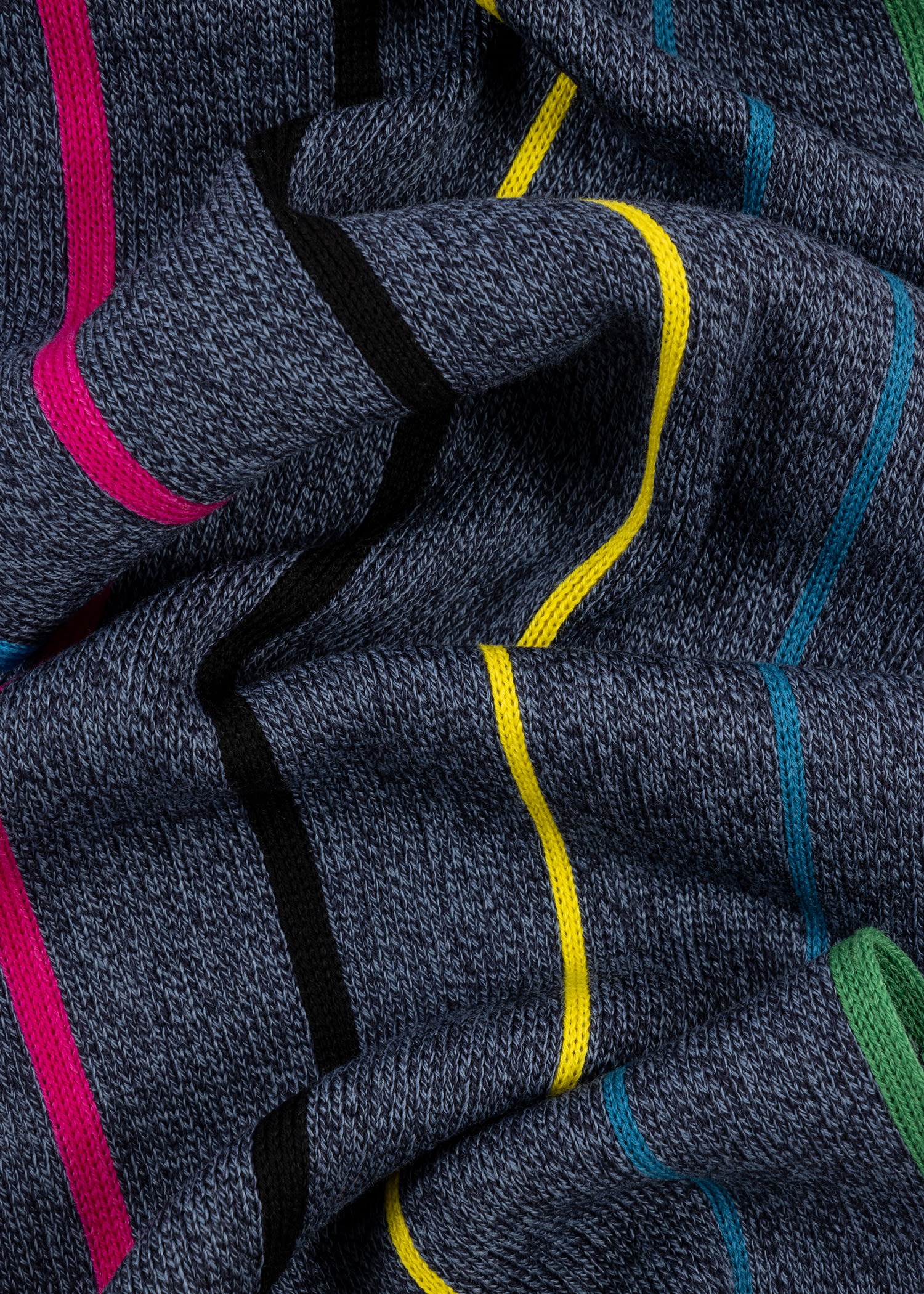 Merino Wool 'Sports Stripe' Scarf - 4