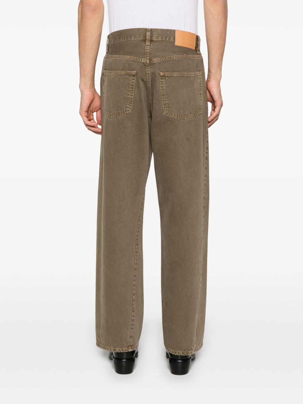wide-leg jeans - 4