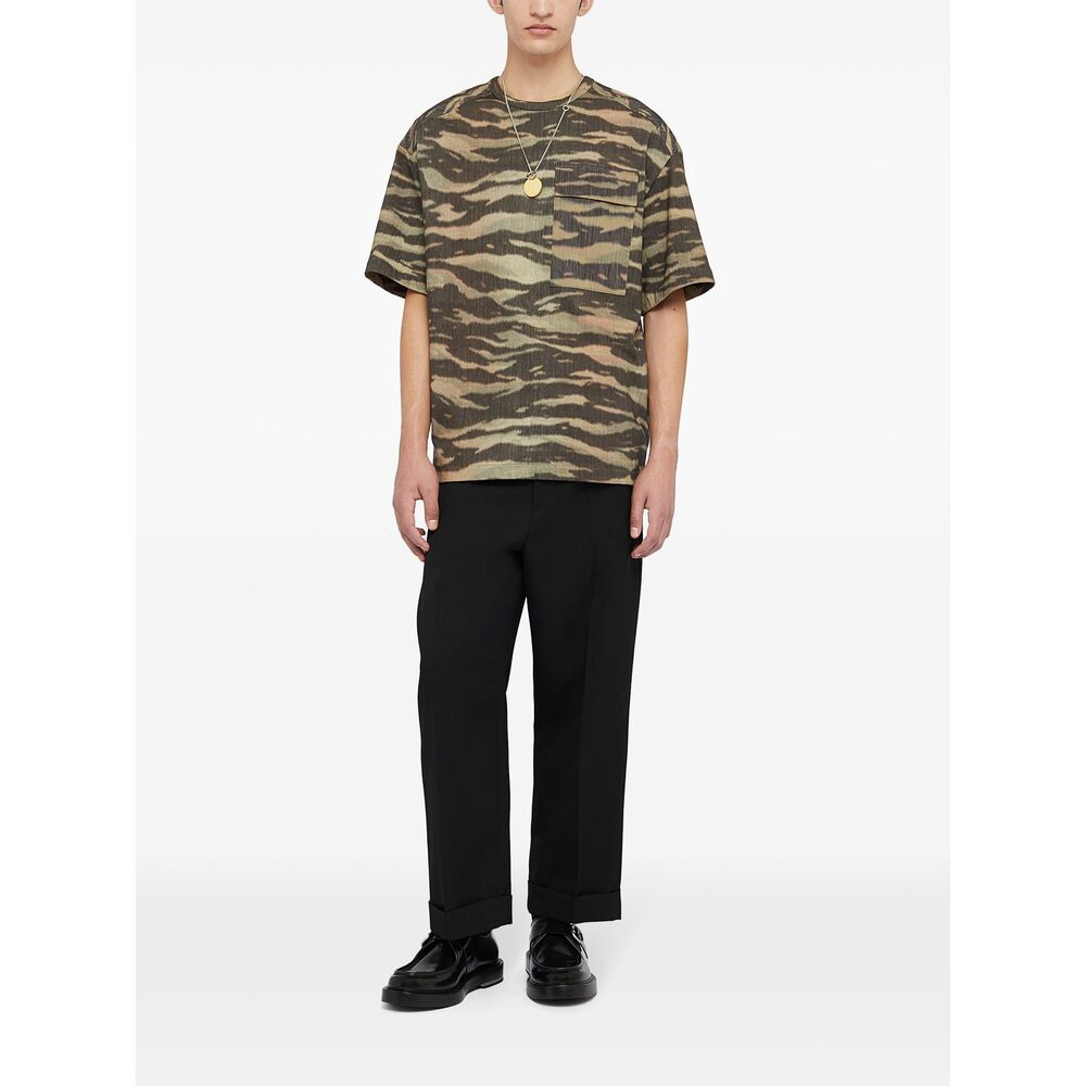 Jil Sander Green T-Shirts & Vests - T-Shirts Men - 4