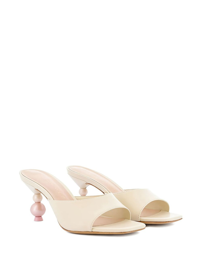 SOPHIA WEBSTER 70mm Perla beaded heel sandals outlook