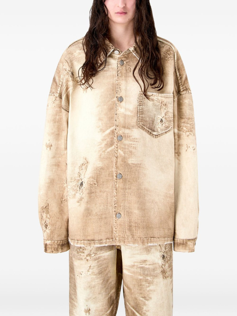 distressed denim shirt 3