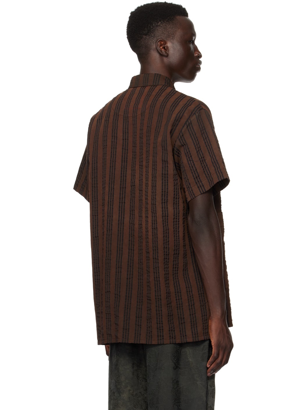 Brown Terry Shirt - 3
