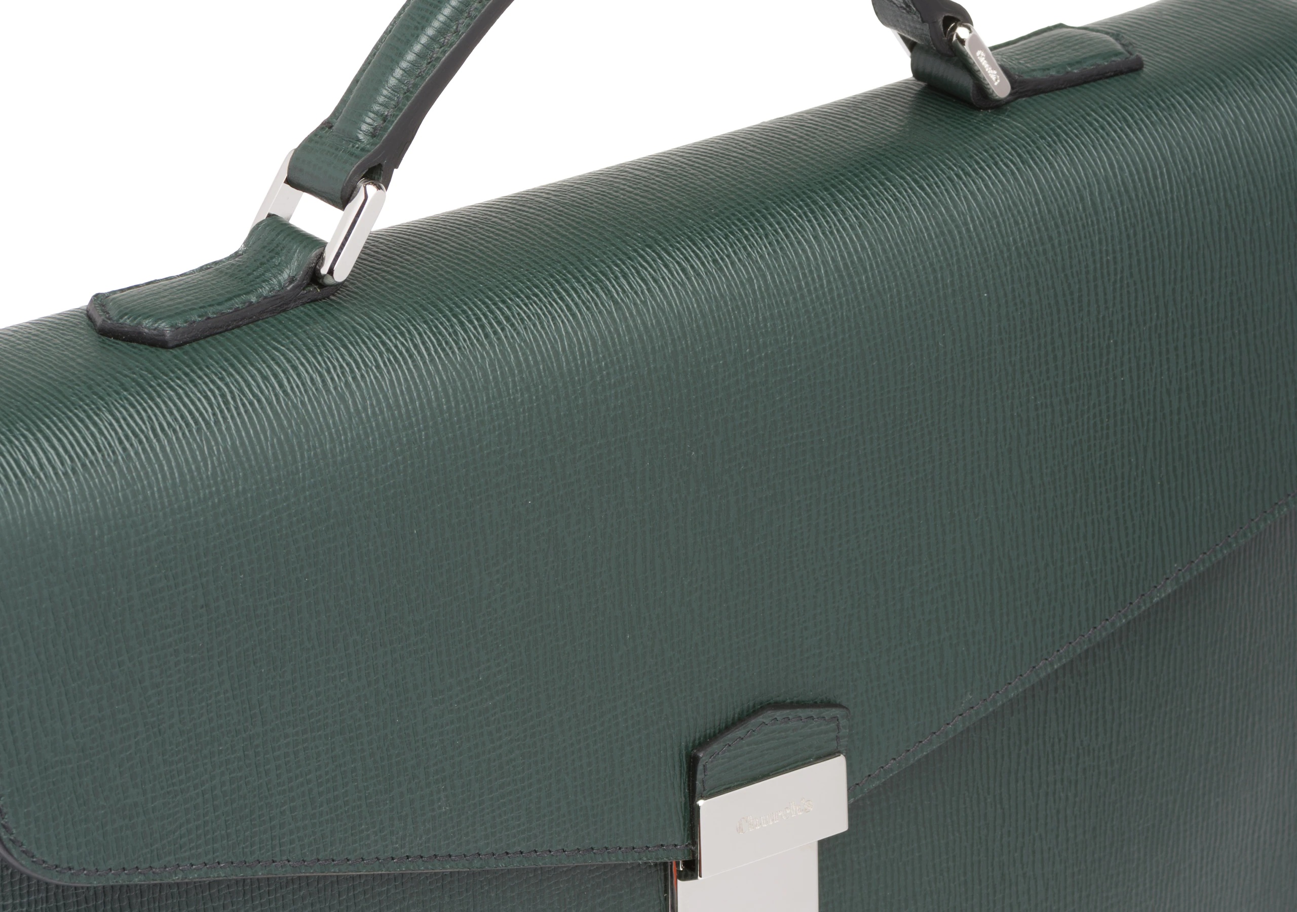 Warwick
St James Leather Briefcase Emerald - 4