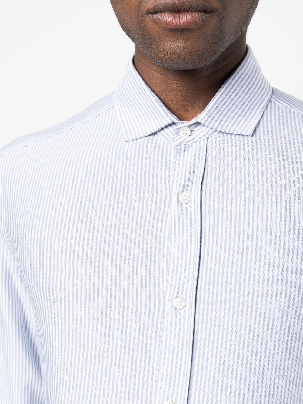 candy-stripe long-sleeve shirt - 5