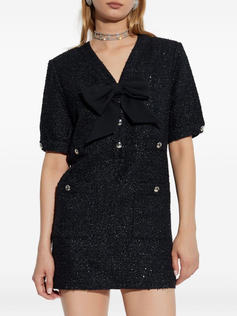 bow-embellished tweed dress 3