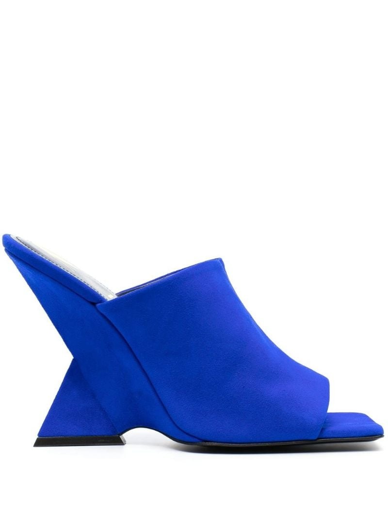 Cheope 105mm suede mules - 1