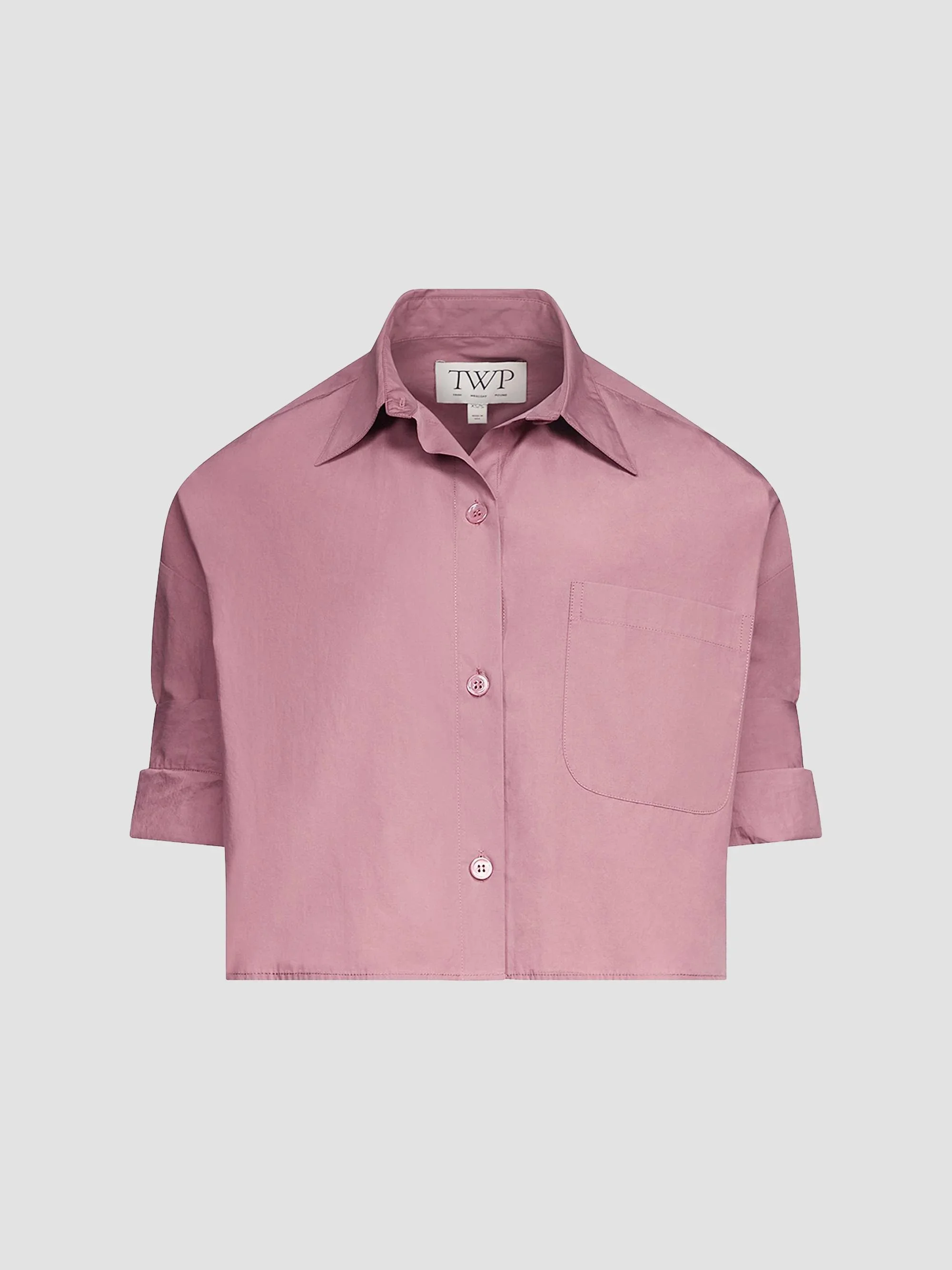 Women's Next Ex Cotton Shirt - Plum - 1