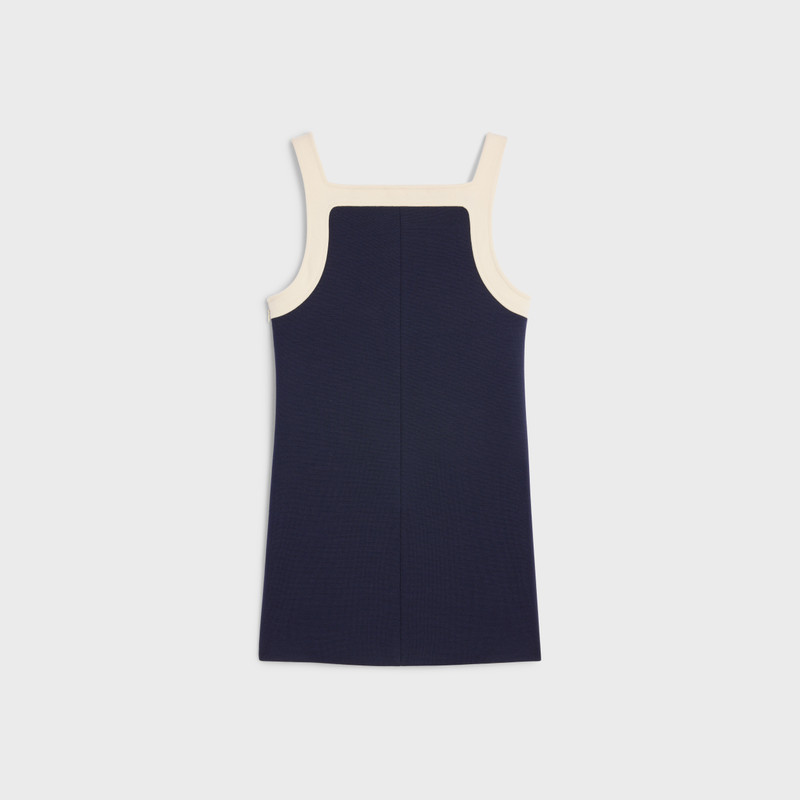 CELINE mini Triomphe dress in wool jersey outlook