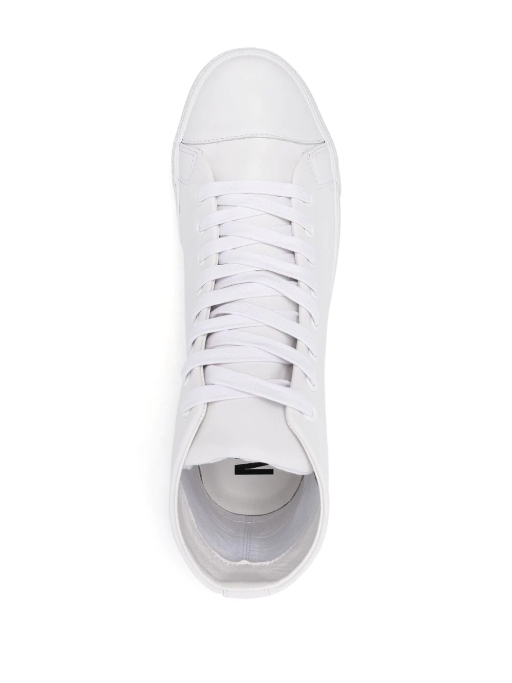 logo-patch high-top sneakers - 4