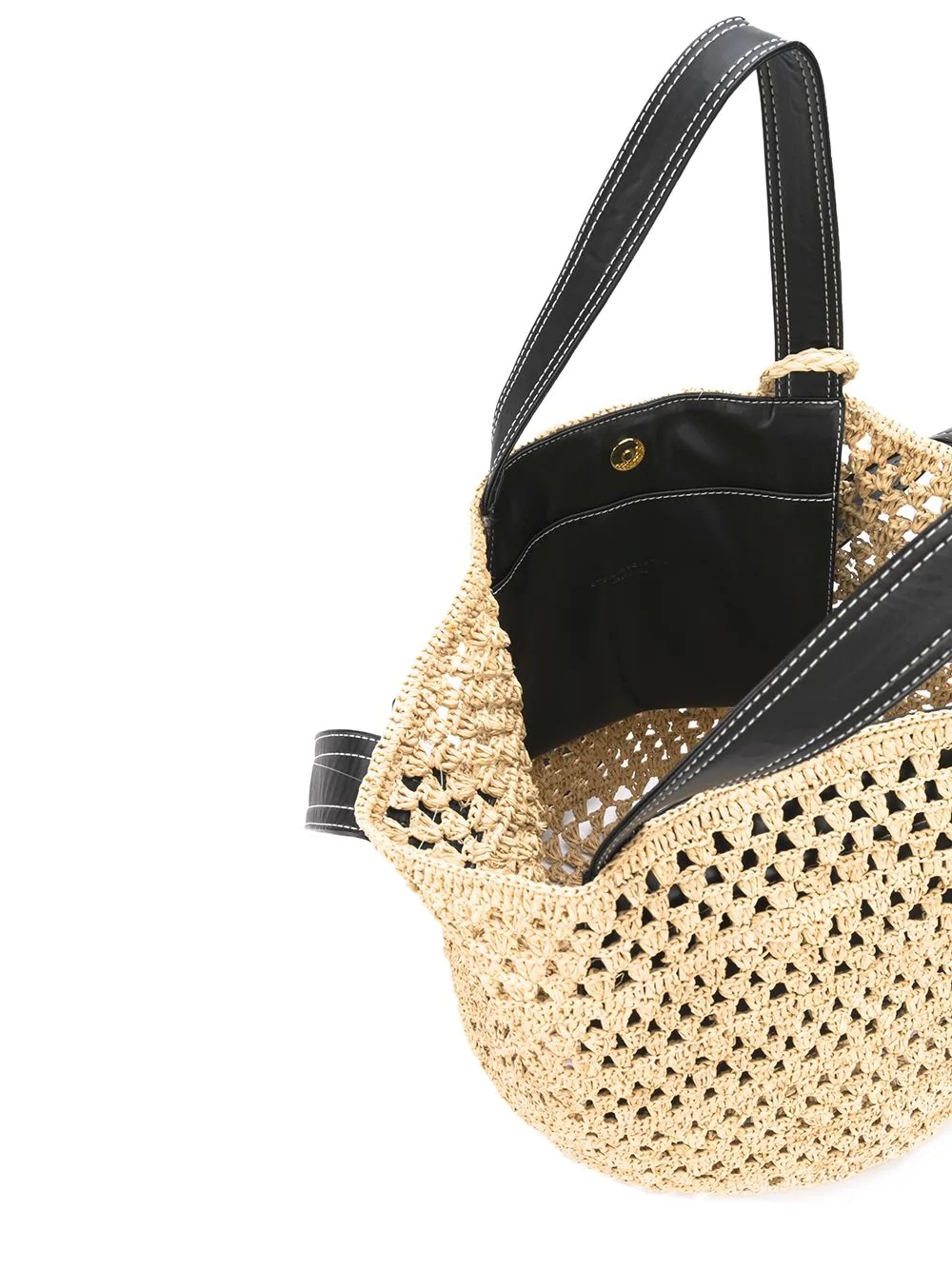 woven raffia tote - 5