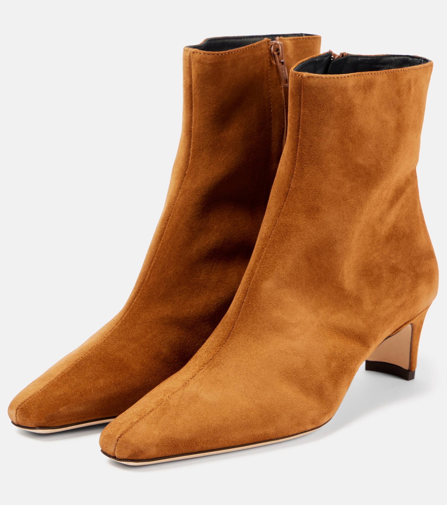 Wally 55 suede ankle boots - 4