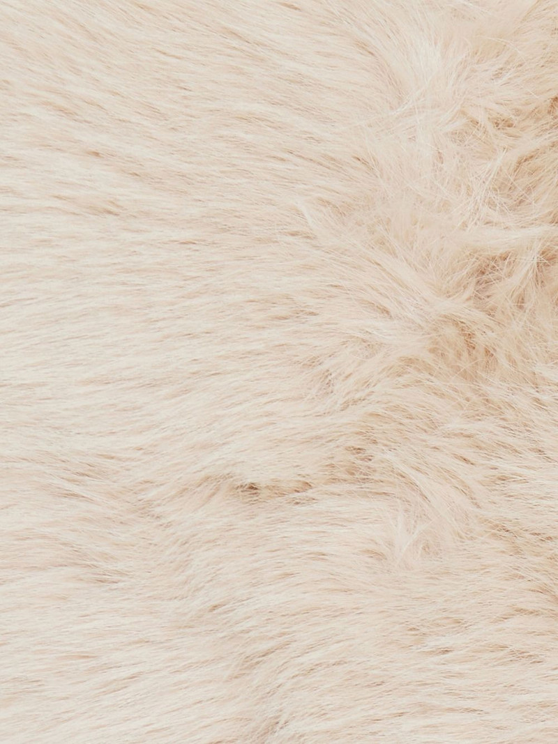David Koma faux-fur neck scarf outlook