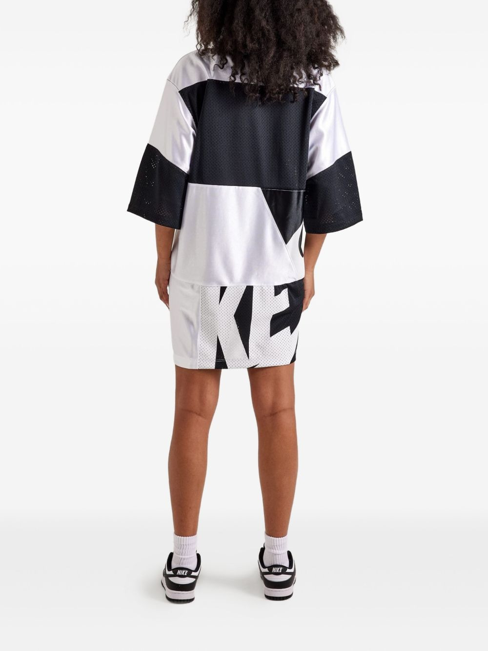logo-print mini dress - 2