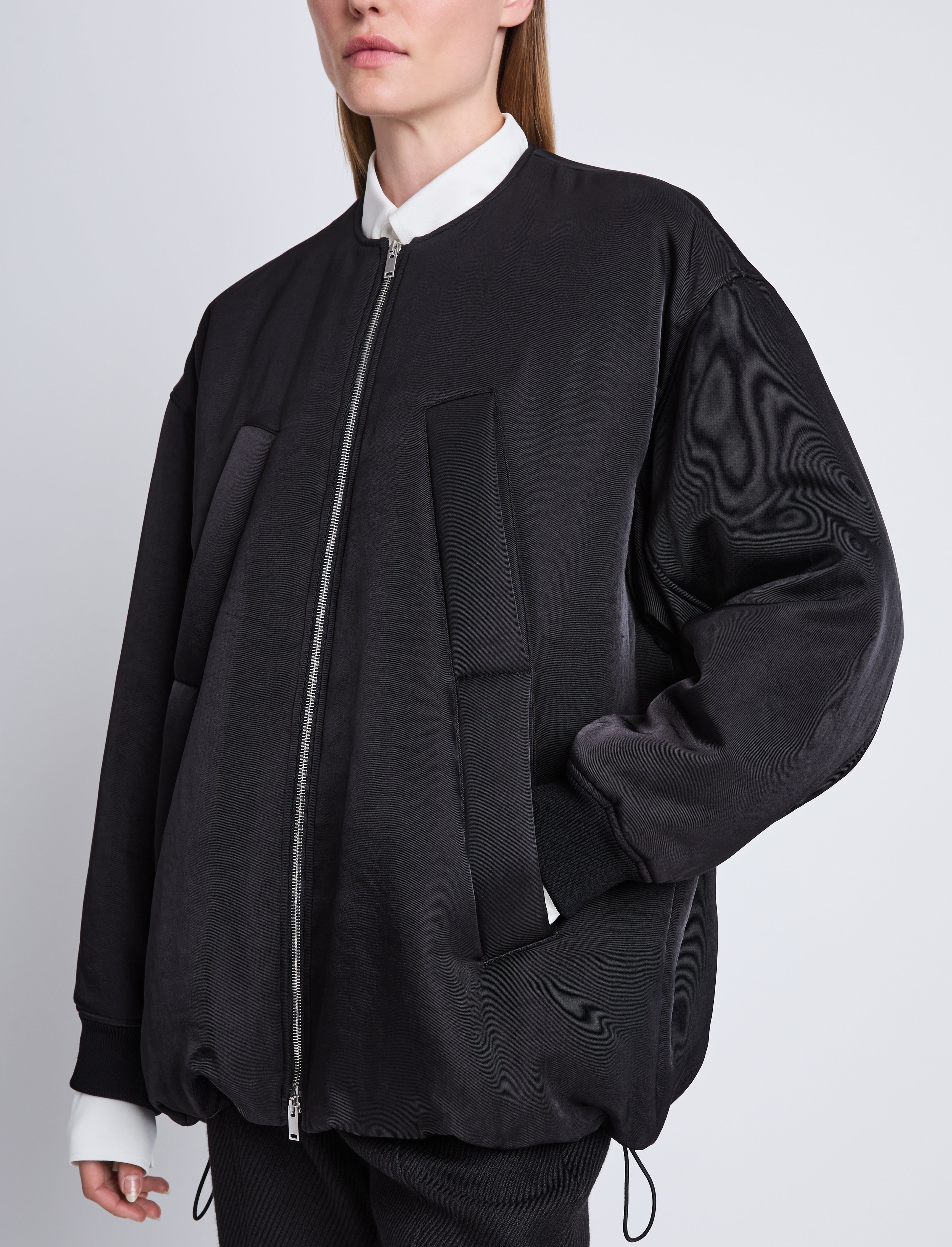 Ray Bomber in Recycled Nylon Twill - 6