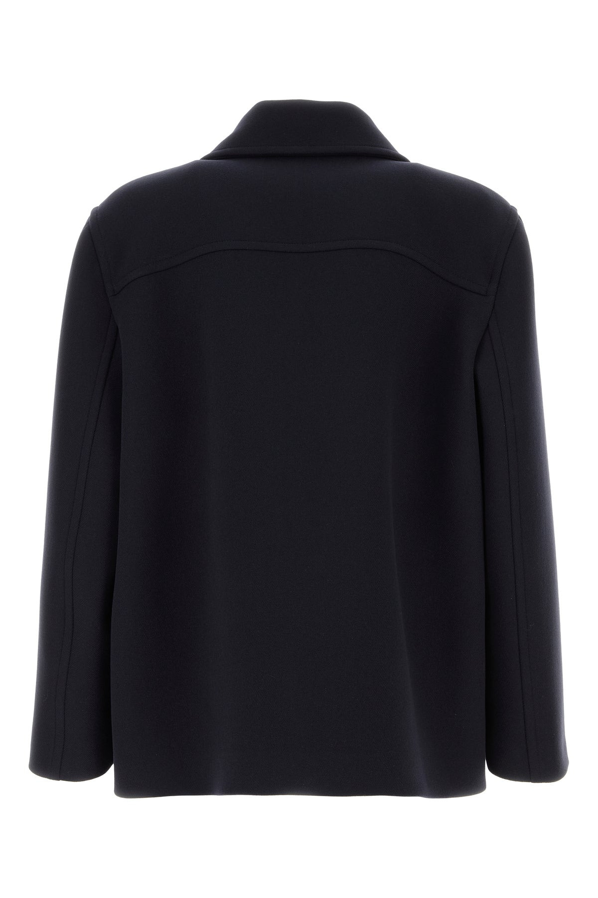 Midnight blue wool coat - 2