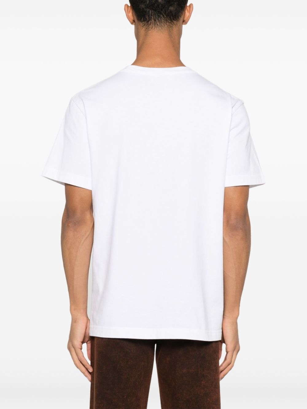 logo-embossed T-shirt - 4