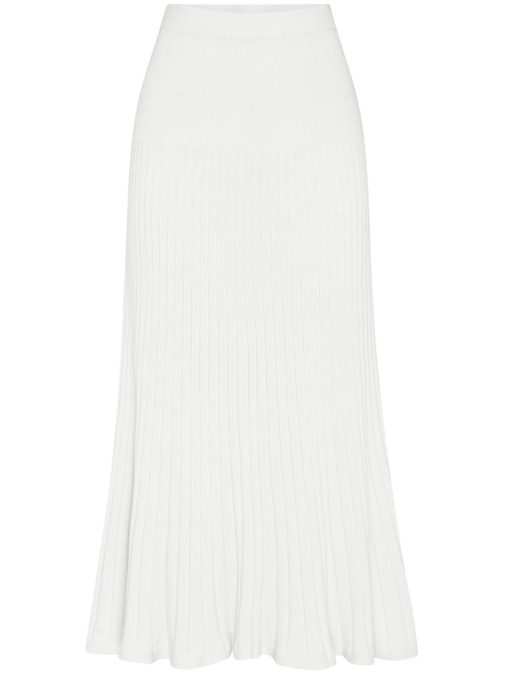 Amber ribbed-knit maxi skirt - 1