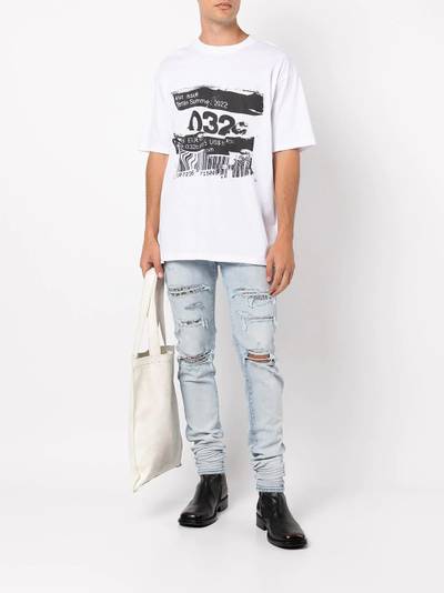 AMIRI ripped skinny jeans outlook