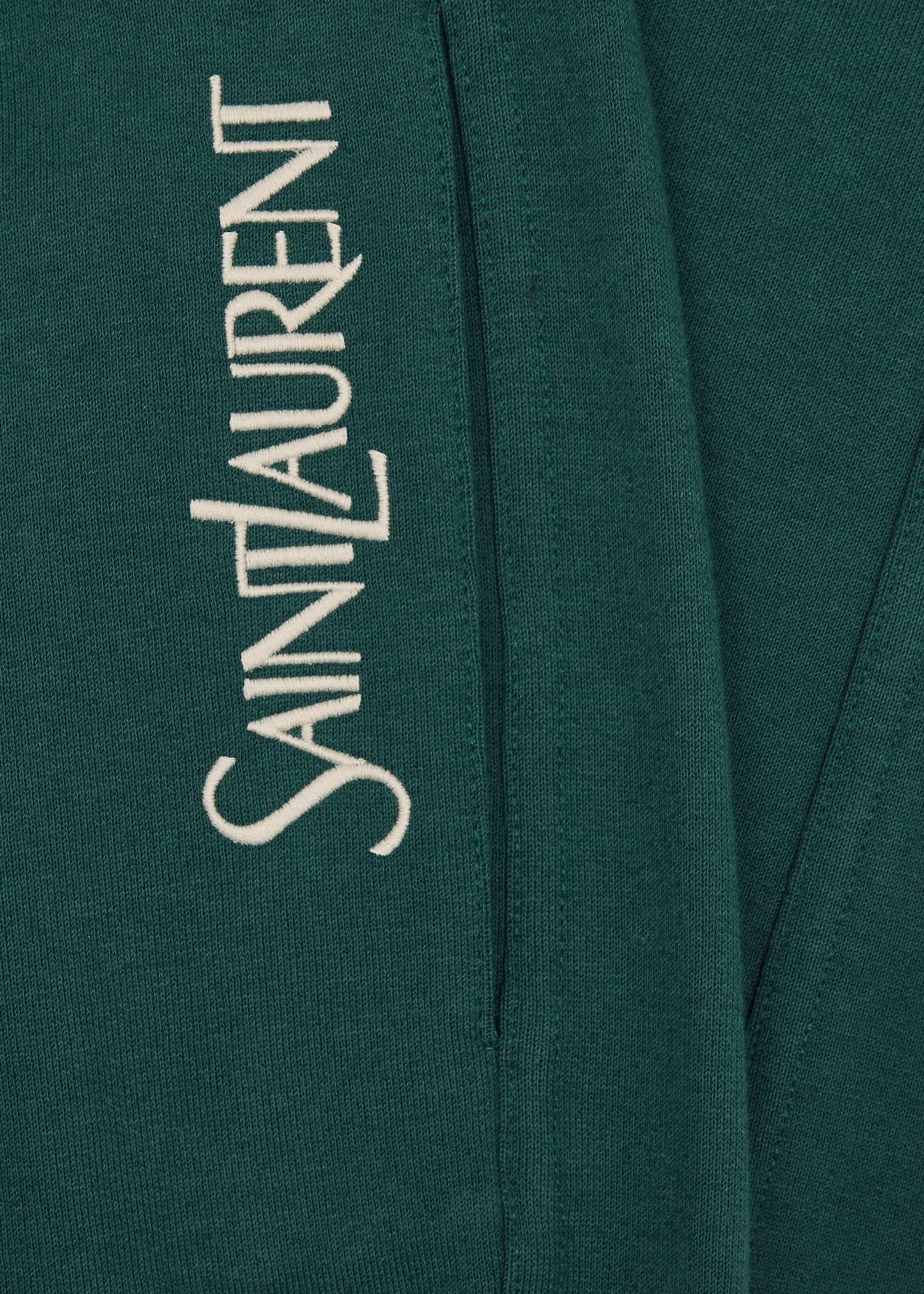 Logo-embroidered cotton sweatpants - 5