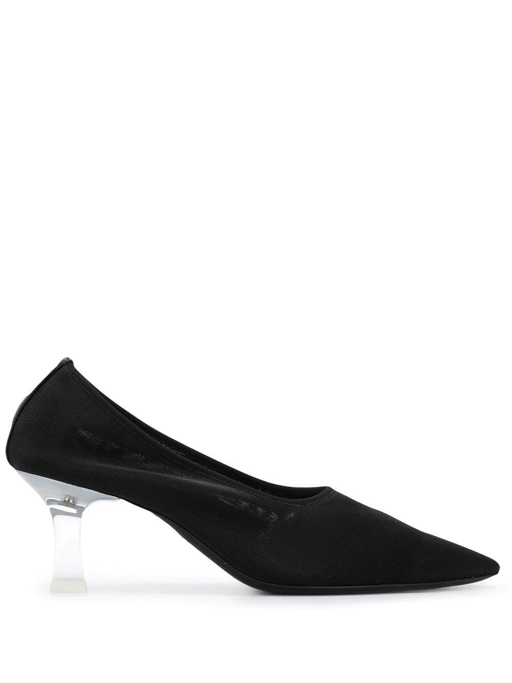 sock mid-heel pumps - 1